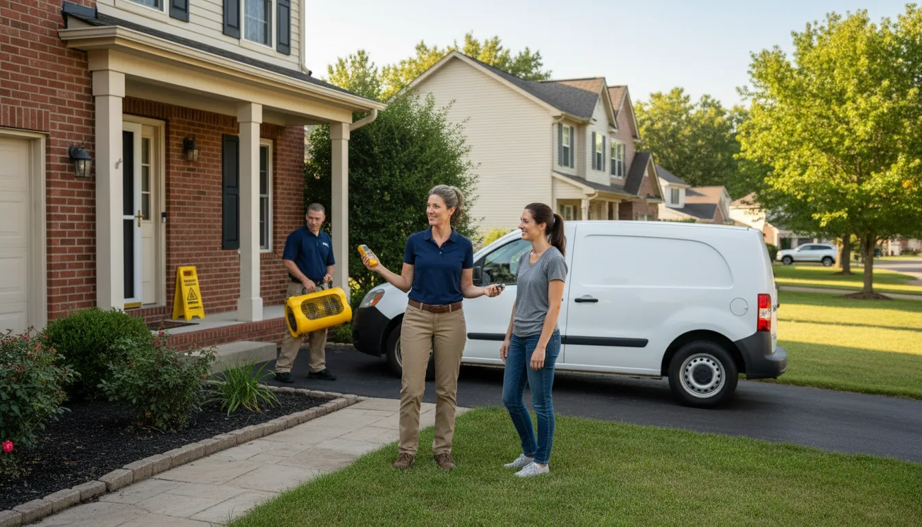 Water restoration image for Flood Water Cleanup, Removal And Restoration Services in Queenstown, MD